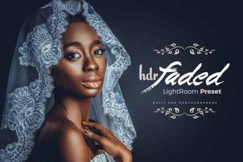 Обложка набора пресетов Faded HDR LightRoom Effect для Lightroom