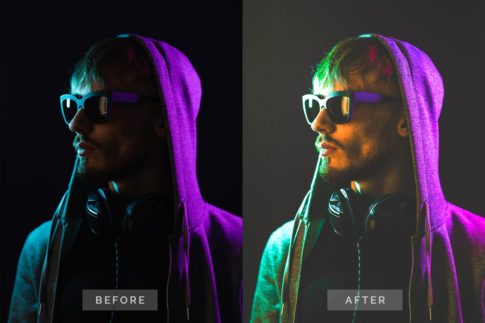 Пример обработки фото пресетом Vibrante Cyberpunk Style TW в Lightroom, кадр 7