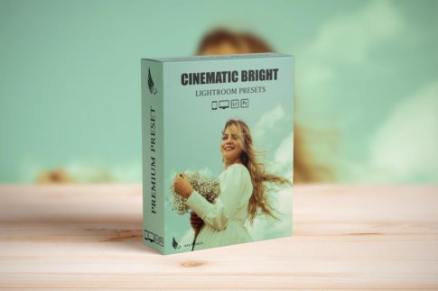 Обложка набора пресетов Bright Cinematic для Lightroom