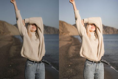Пример обработки фото пресетом Influencer Bright в Lightroom, кадр 7