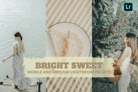Обложка набора пресетов Bright Sweet для Lightroom