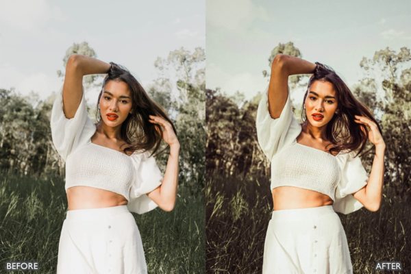 Пример обработки фото пресетом Lightroom Sunset Presets For Photo Retouching в Lightroom, кадр 2