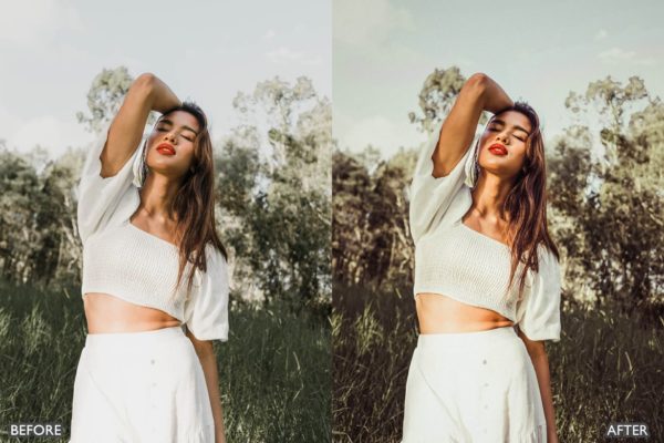 Пример обработки фото пресетом Lightroom Sunset Presets For Photo Retouching в Lightroom, кадр 4