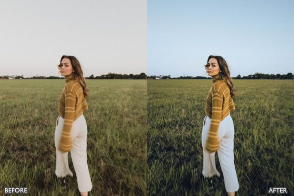Пример обработки фото пресетом Lightroom Sunset Presets For Photo Retouching в Lightroom, кадр 5