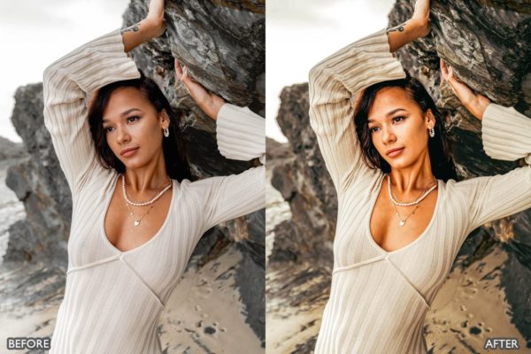 Пример обработки фото пресетом Lightroom Sunset Presets For Photo Retouching в Lightroom, кадр 9