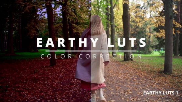 Постер набора Землистые кино-LUT для природы видео Earthy Natural