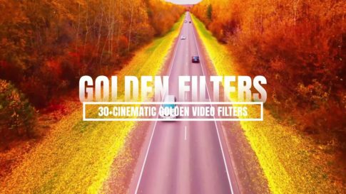 Пример работы LUT из набора Золотые кино-LUT для тёплого видео Golden Filters