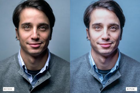 Фотография с цветокоррекцией из набора голливудский масштаб пресеты