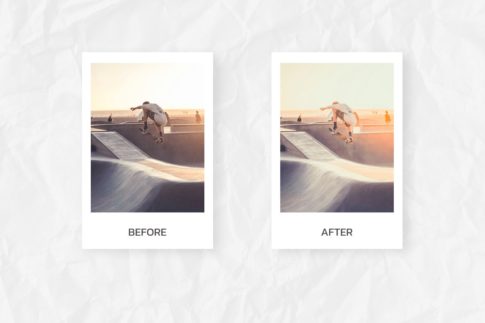 Фотография с цветокоррекцией из набора калифорнийское солнце пресеты