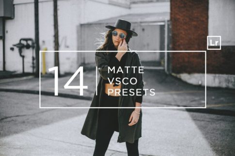 Обложка набора матовый vsco тон пресеты