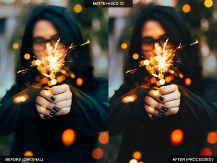 Фотография с цветокоррекцией из набора матовый vsco тон пресеты кадр 11