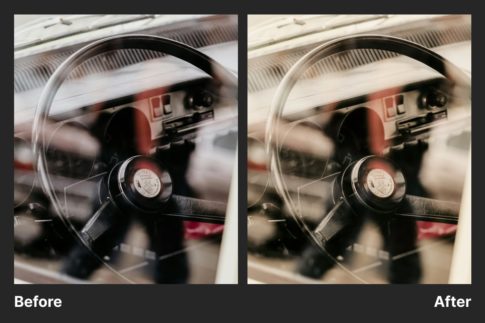 Фотография с цветокоррекцией из набора винтажный автомобиль пресеты